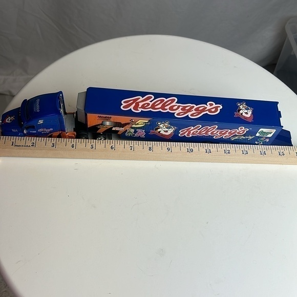 Vtg Cars&Kellogg's Racing Quaker State #5 Semi Tractor Trailer Race Car … - Picture 14 of 16
